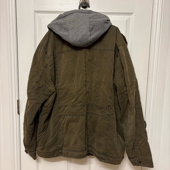 Levi's | Denim Jacket with Gray Hood - Picture 2 of 4